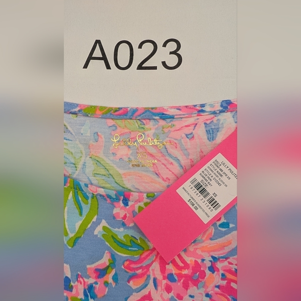 NWT Lilly Pulitzer Geanna Floral Mini Dress Size XS - Picture 11 of 11